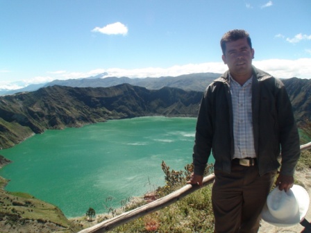 Ecuador. Quilotoa. Con Daniel Verduga, mi conductor