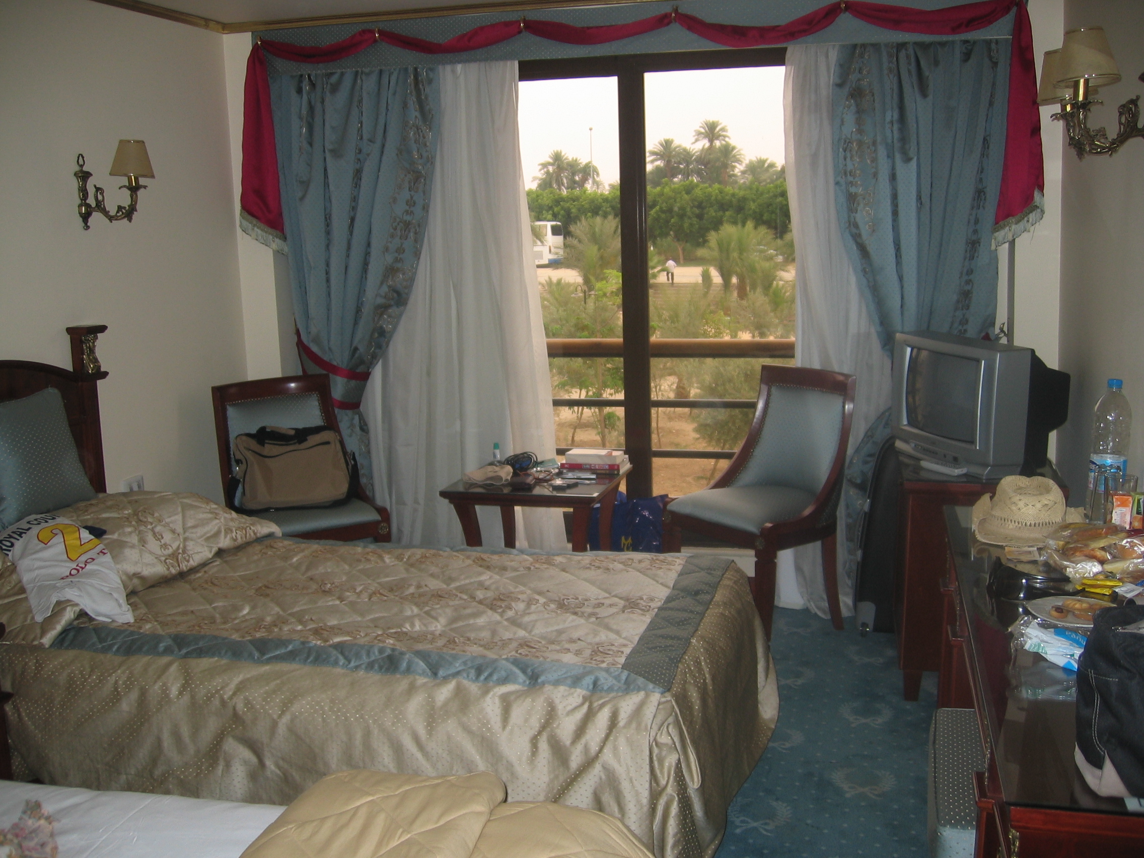Egipto, 2007. Crucero por el Nilo. Camarote