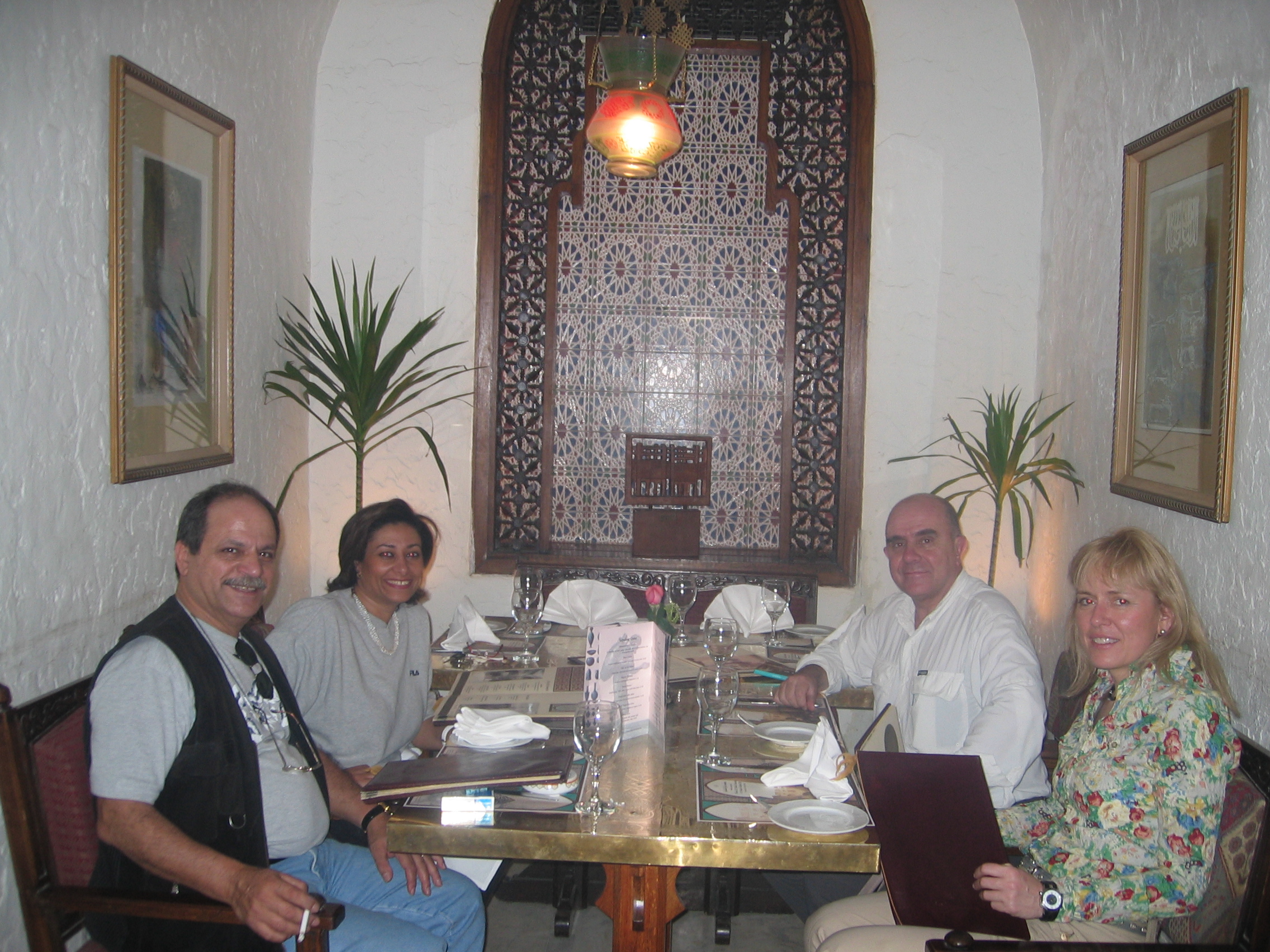 Egipto, 2007. Amigos