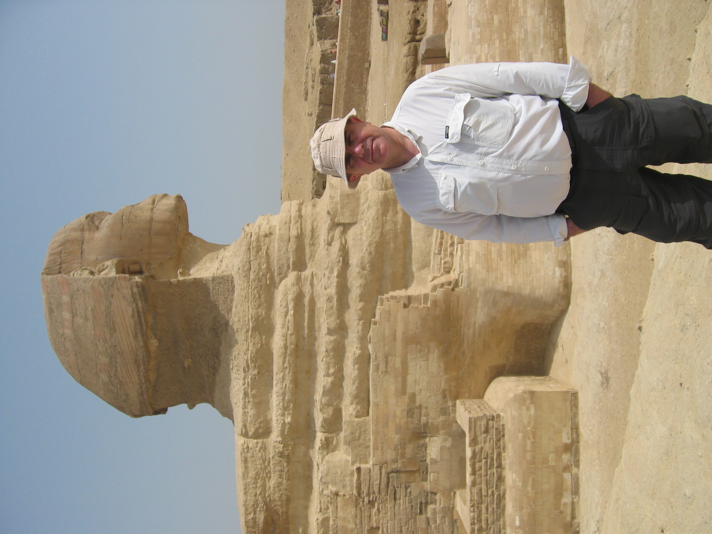 Egipto, 2007. Giza. Esfinge 