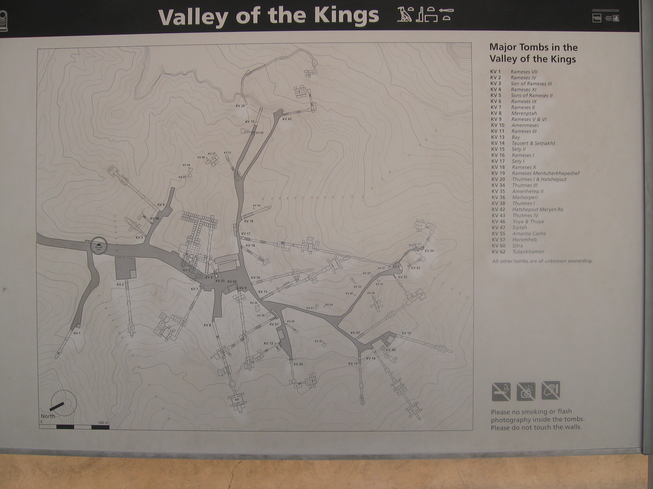 Egipto, 2007. Valle de los reyes. 