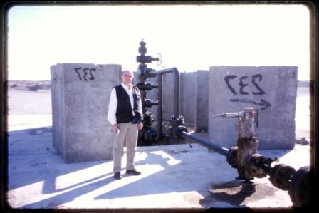 Iraq. En uno de los pozos iraquíes restaurado