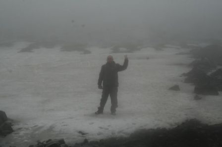 Islandia, 2008. En medio de un glaciar