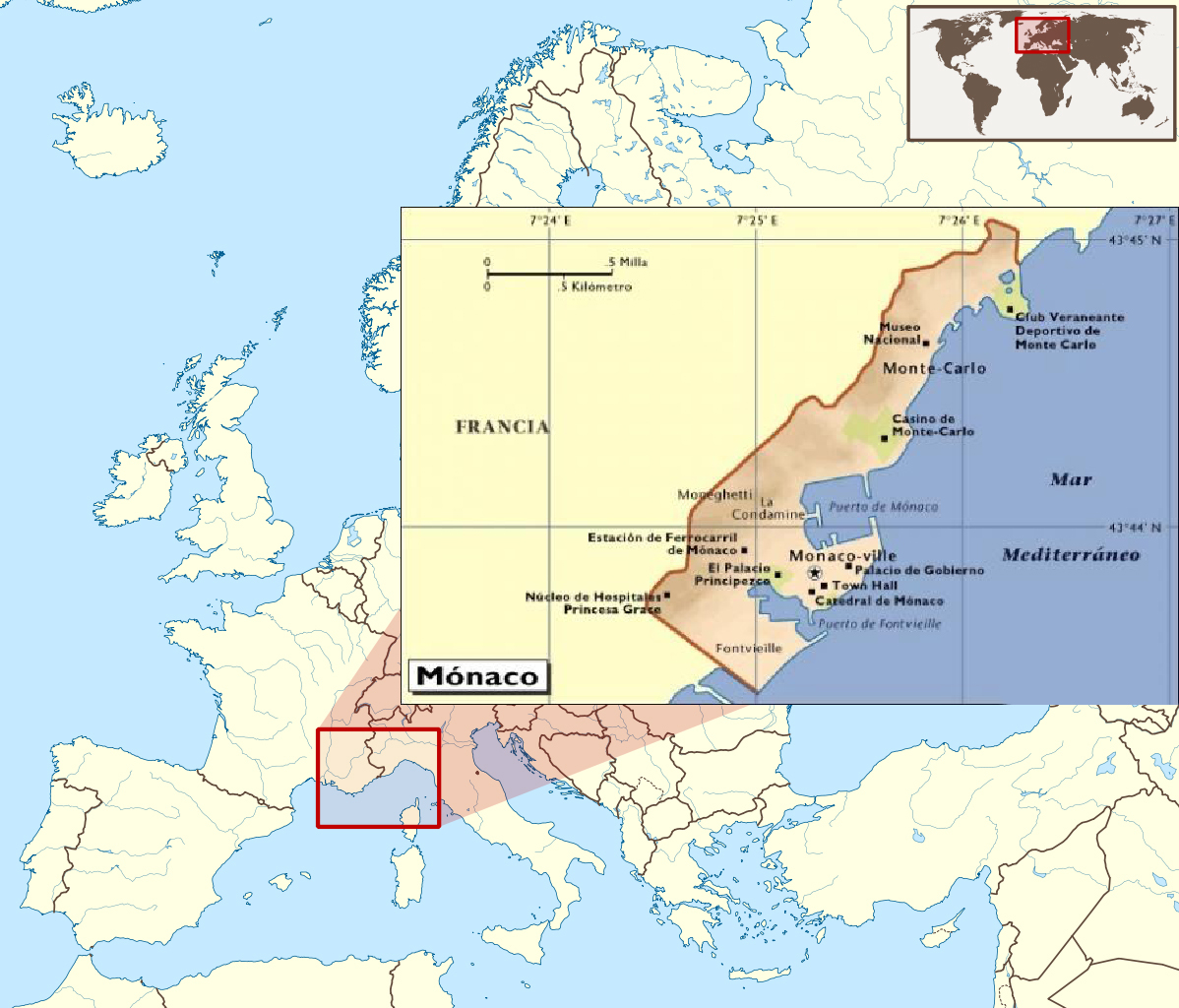 Mónaco, varios años. 