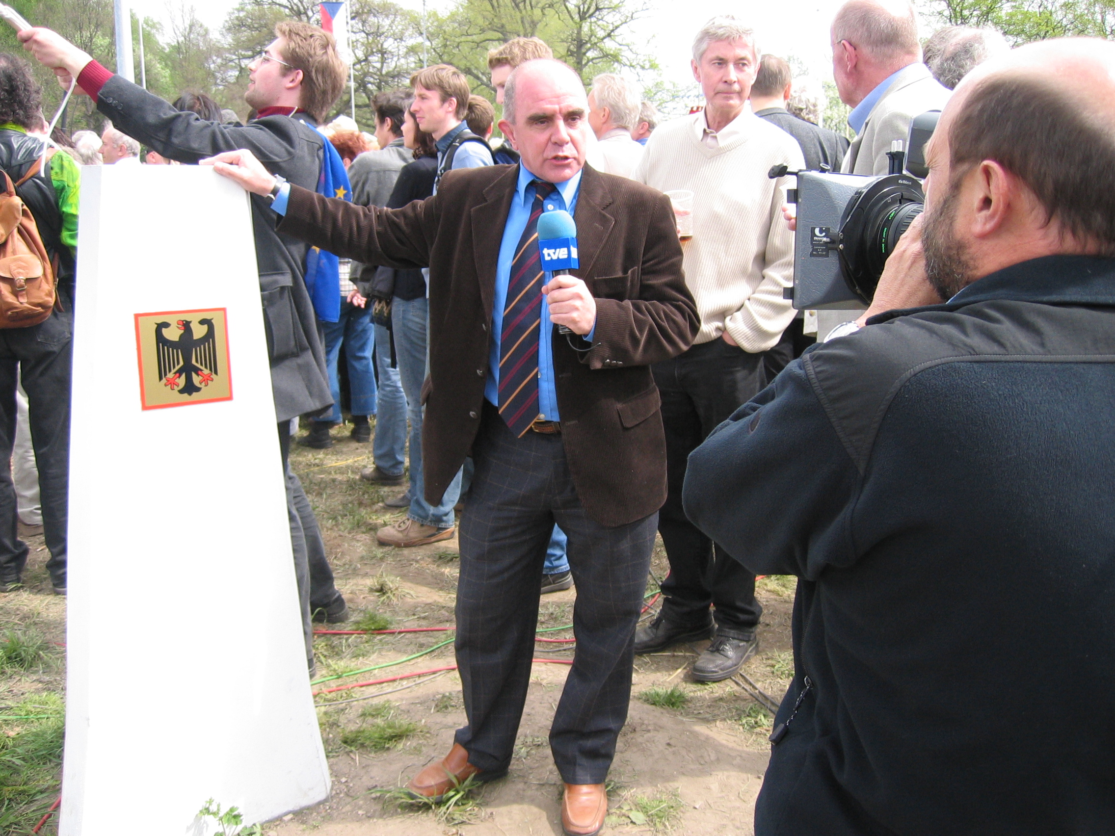 Praga, 2004. Entradilla en Zittau