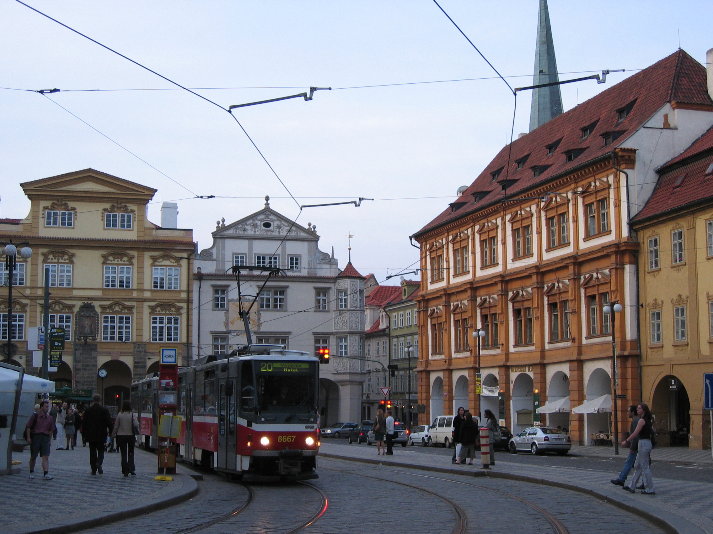 Praga, 2004. Tranvia