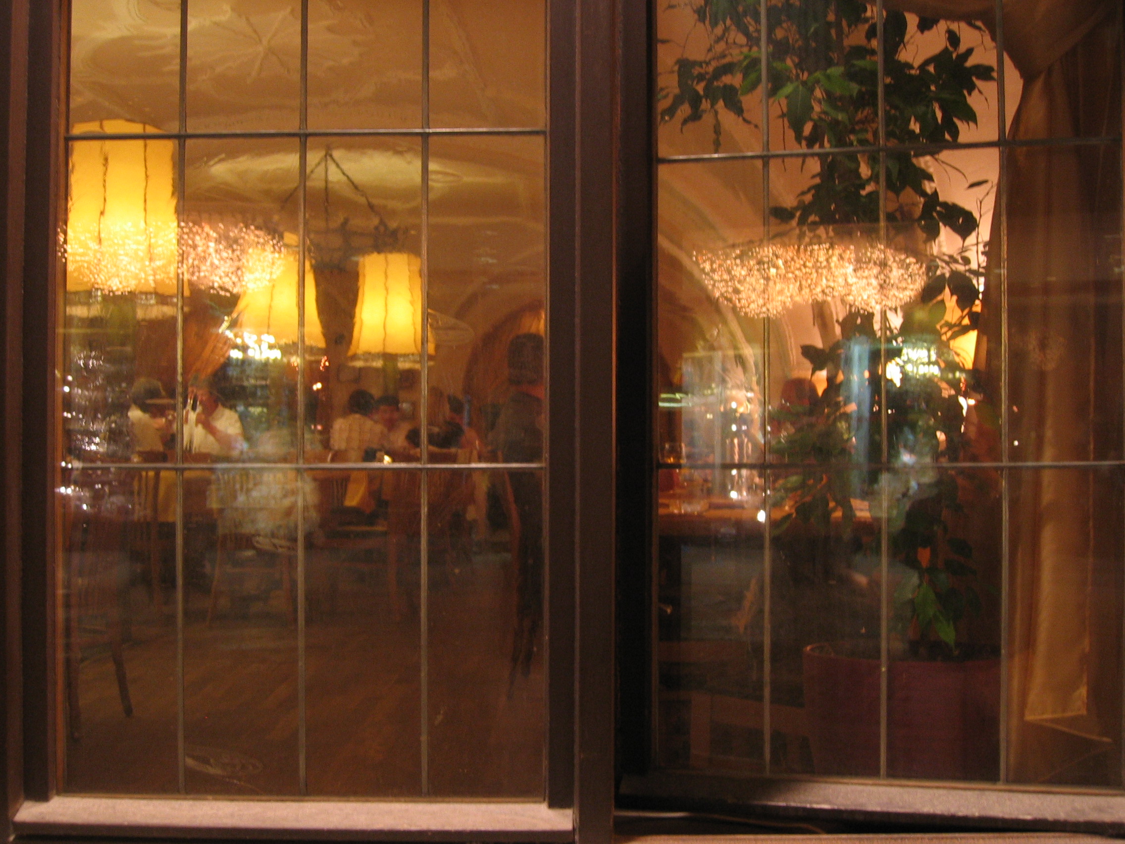 Praga, 2004. Cafetería