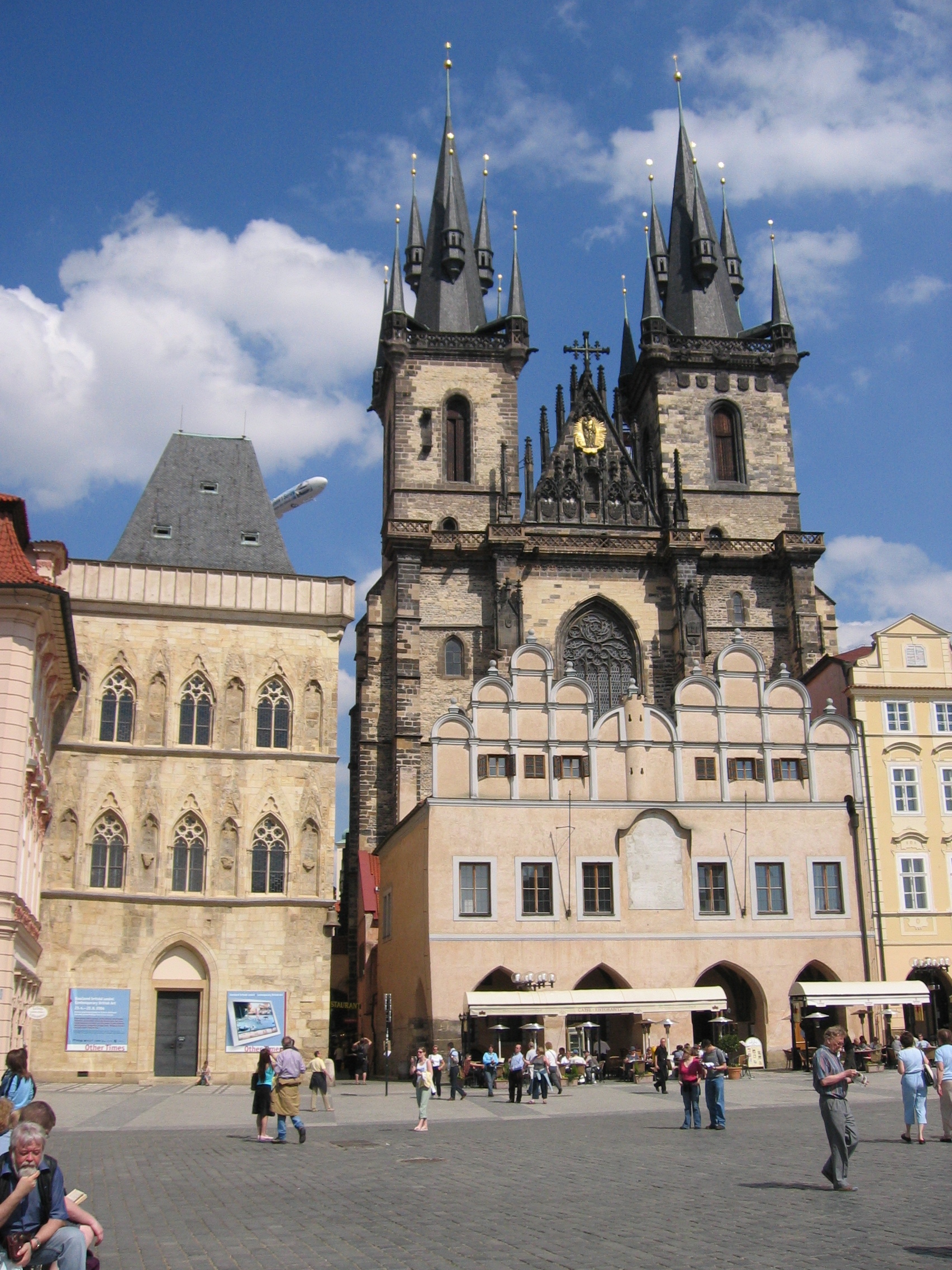 Praga, 2004. Nuestra Señora de Tyn