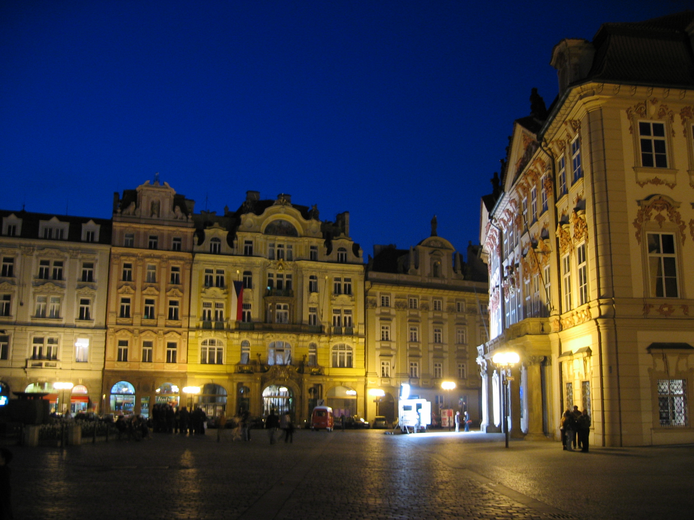 Praga, 2004. Plaza de la Ciudad Vieja