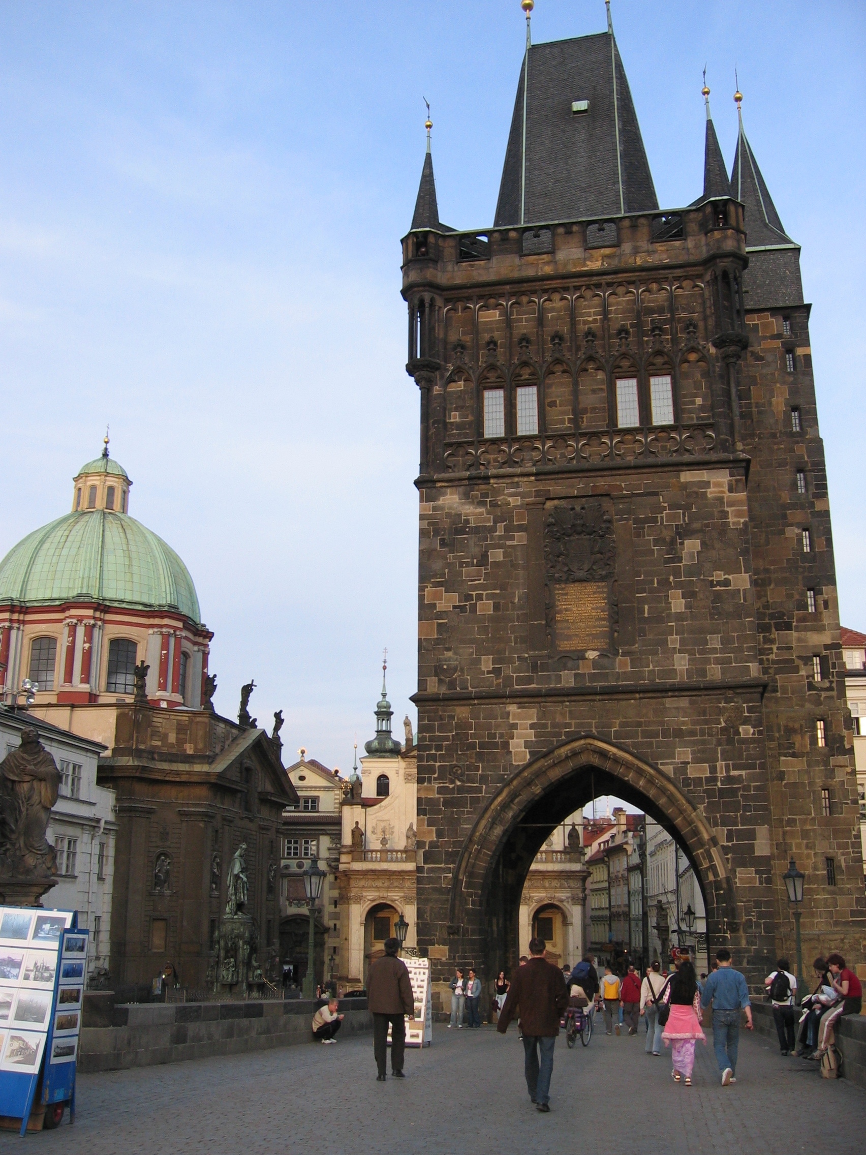 Praga, 2004. Puente Carlos