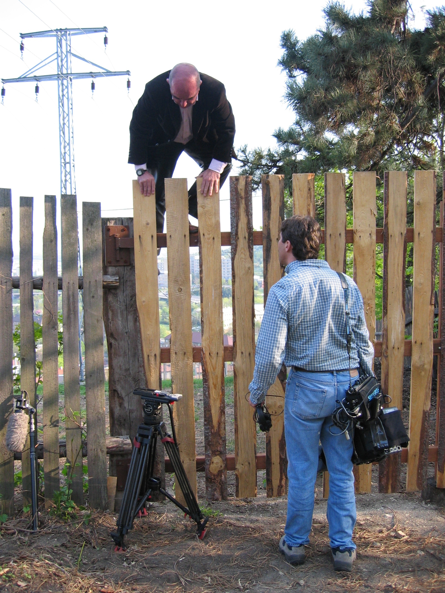 Praga, 2004. Lo que hay que hacer para ganarse la vida