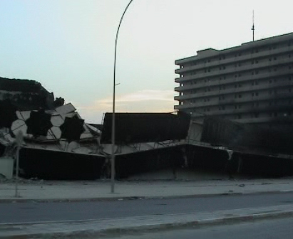 Iraq 2003. Resto de lo que fue el ministerio de Información