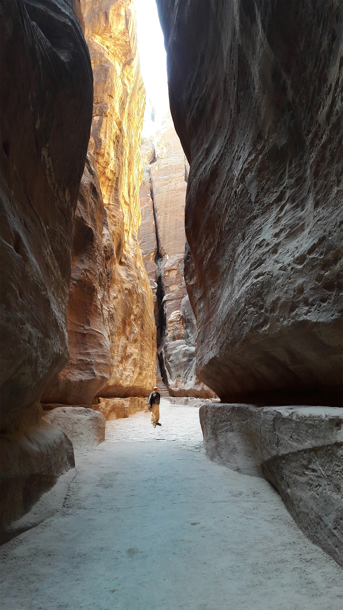 Petra. En la garganta