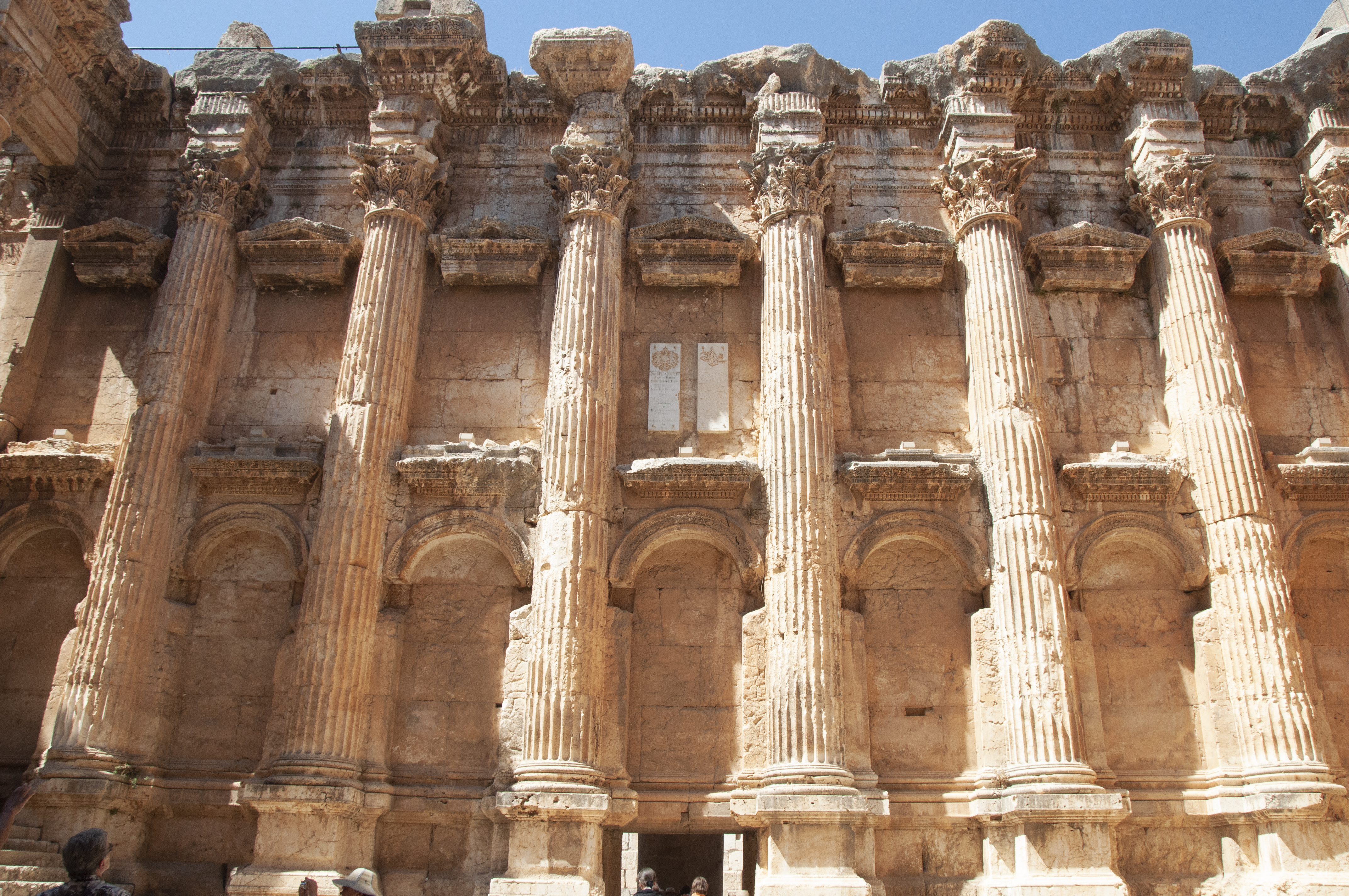 Líbano. Baalbek. Templo Baco