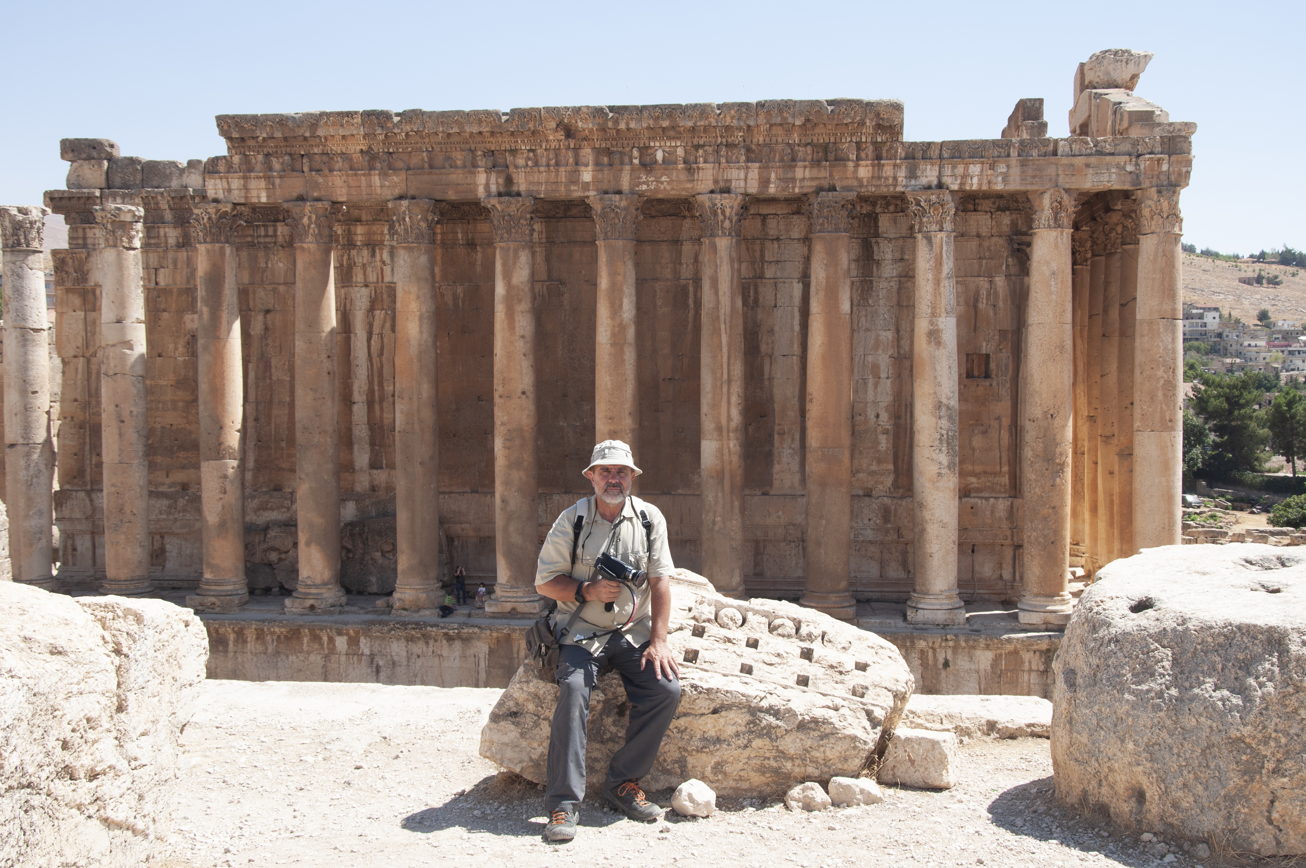 Líbano. Templo a Baco. Baalbek
