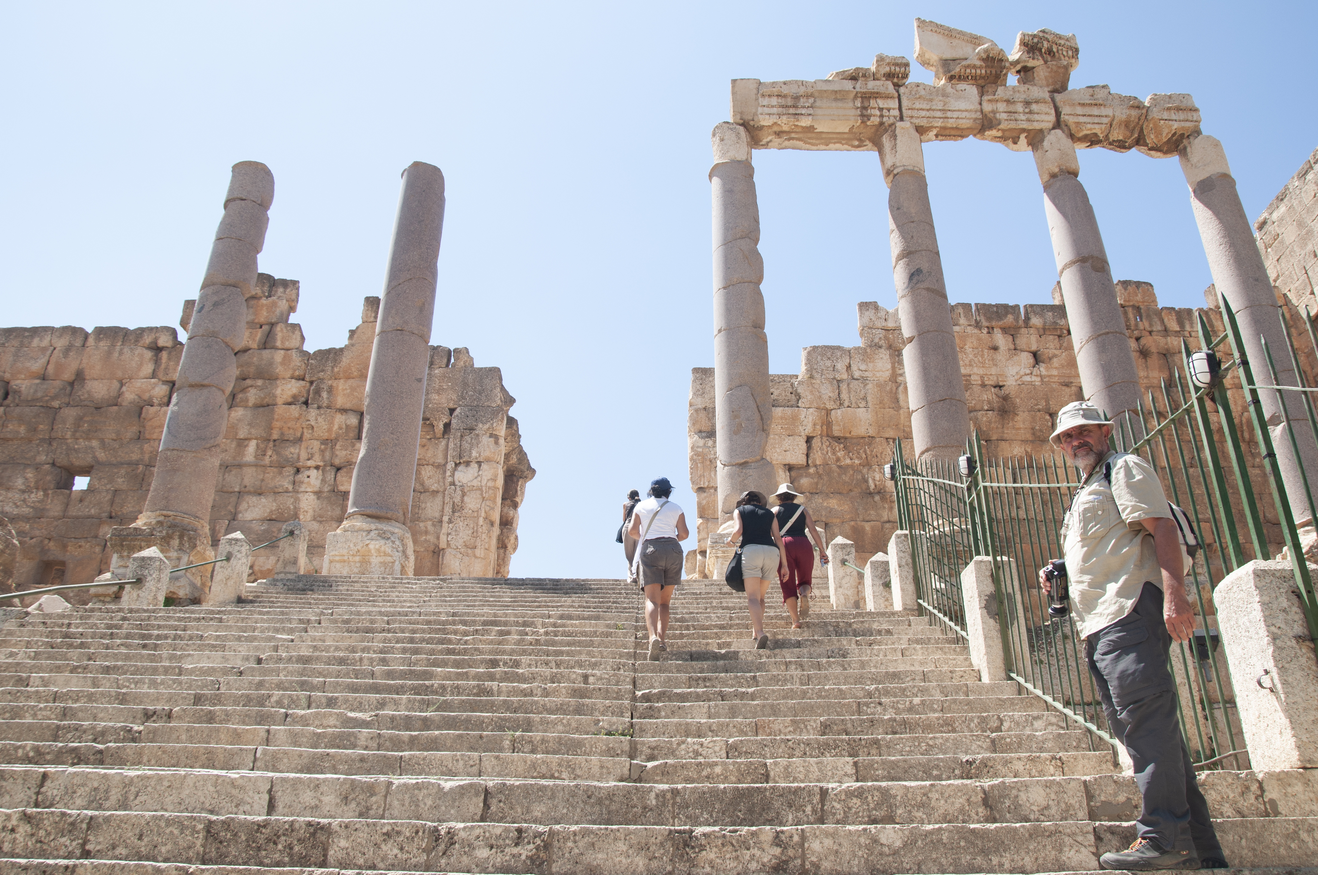 Líbano. Baalbek. Entrada