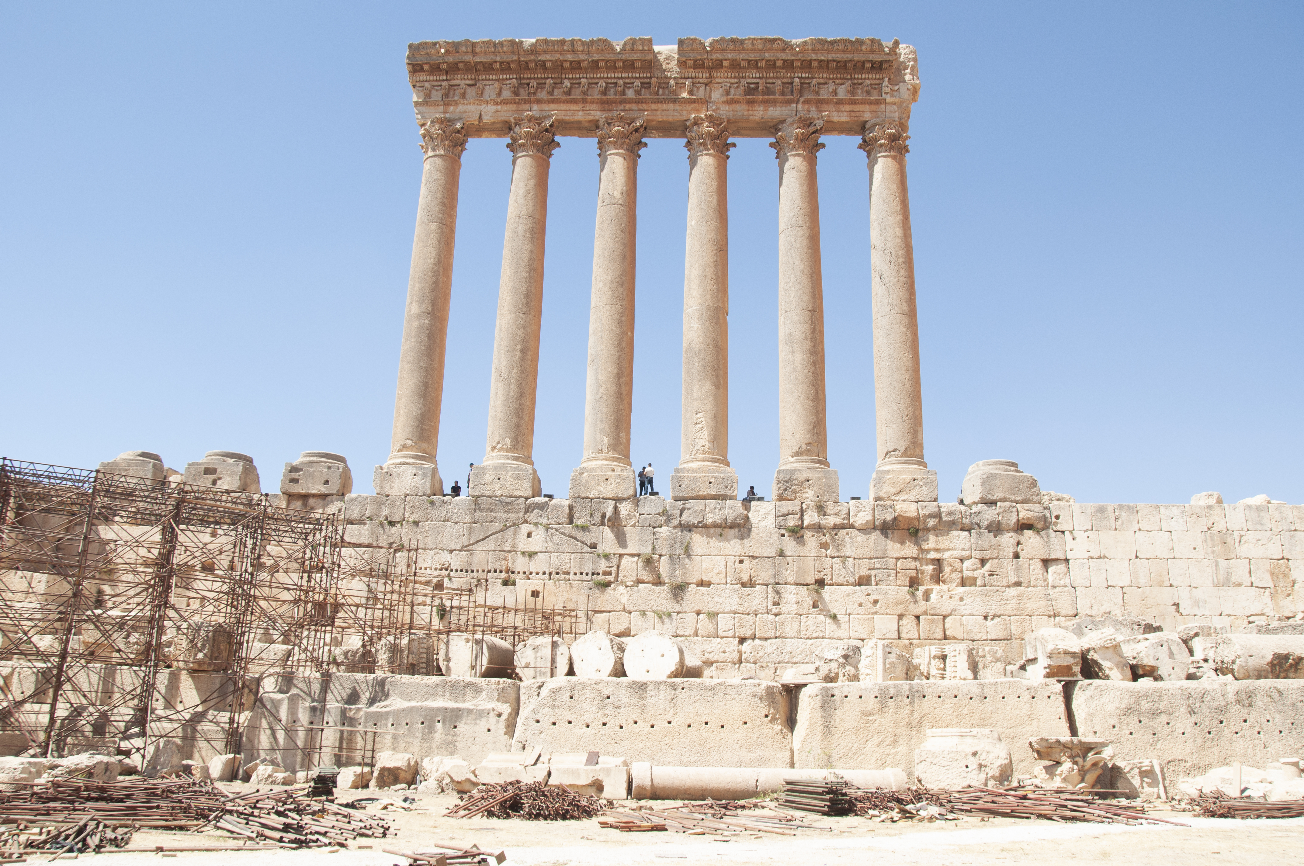 Líbano. Baalbek. Templo de Jupiter