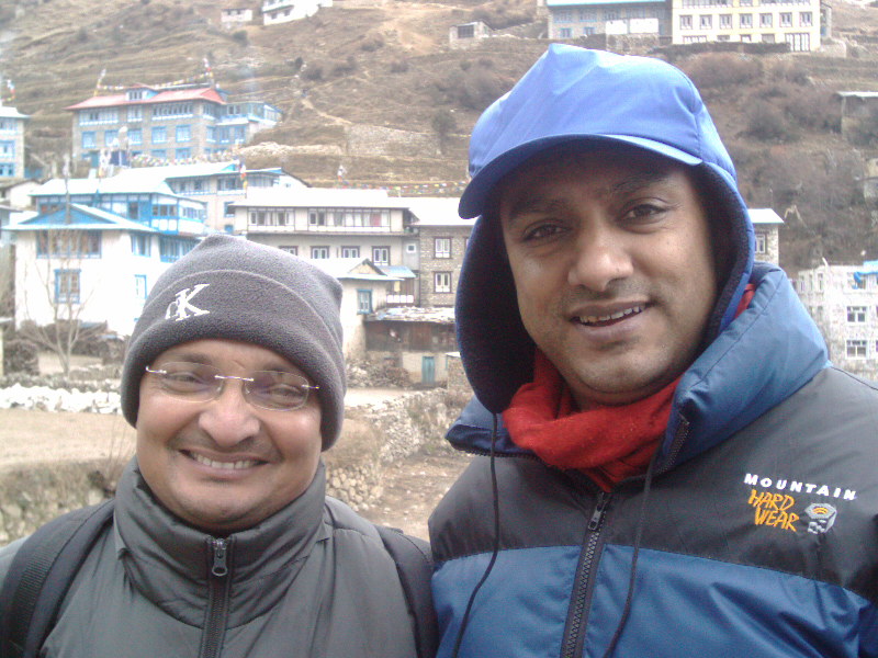 Nepal, 2004. Bijay y Anjan