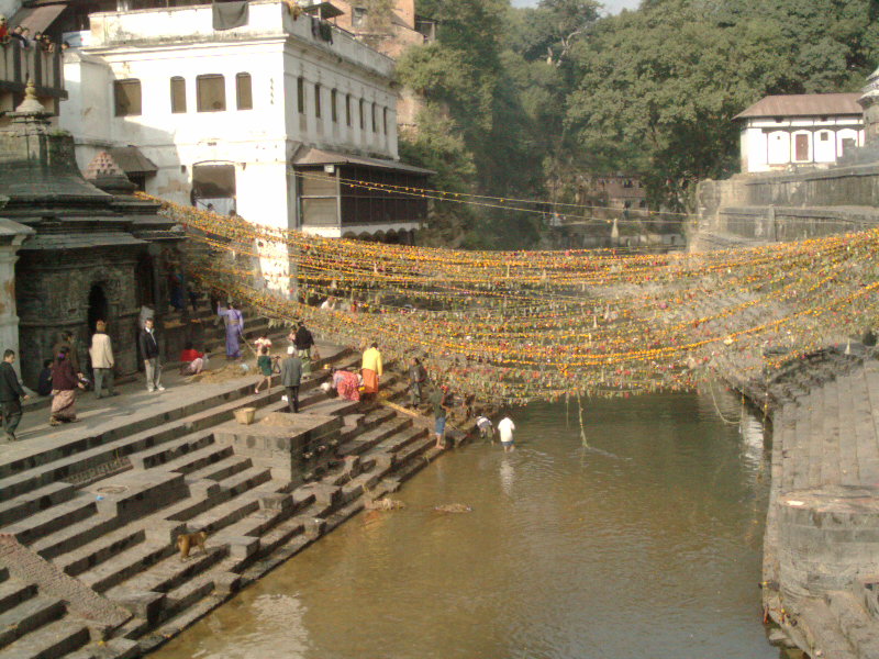 Nepal, 2004. Templo de Pashupatinah