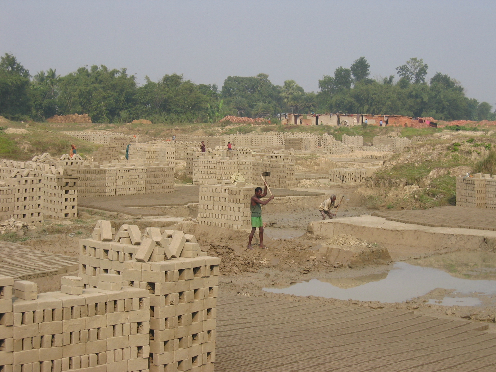 Nepal, 2004. Parecen rascacielos