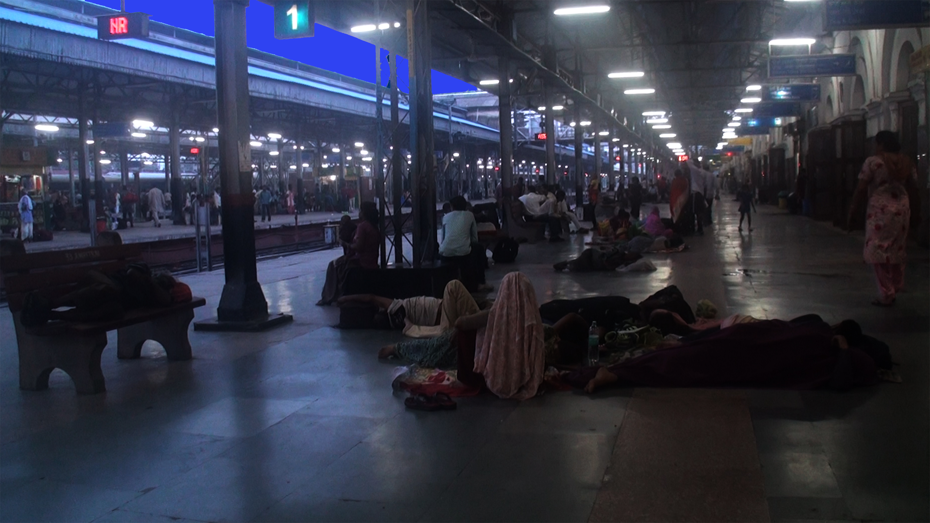 India. Estación de Pathankot