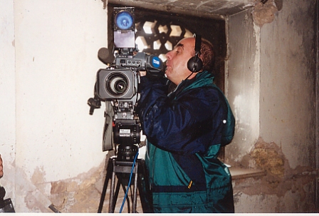 Sarajevo, 2004. Revisando el trabajo