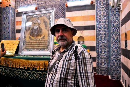 Siria, 2010. Junto a Saladino