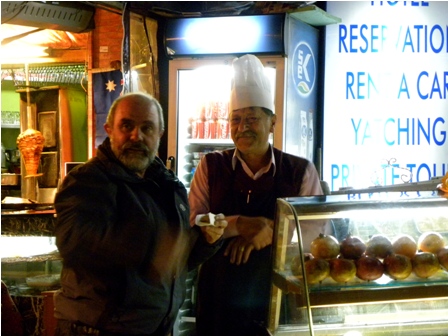 Turquía, 2010. Cenando en Estambul